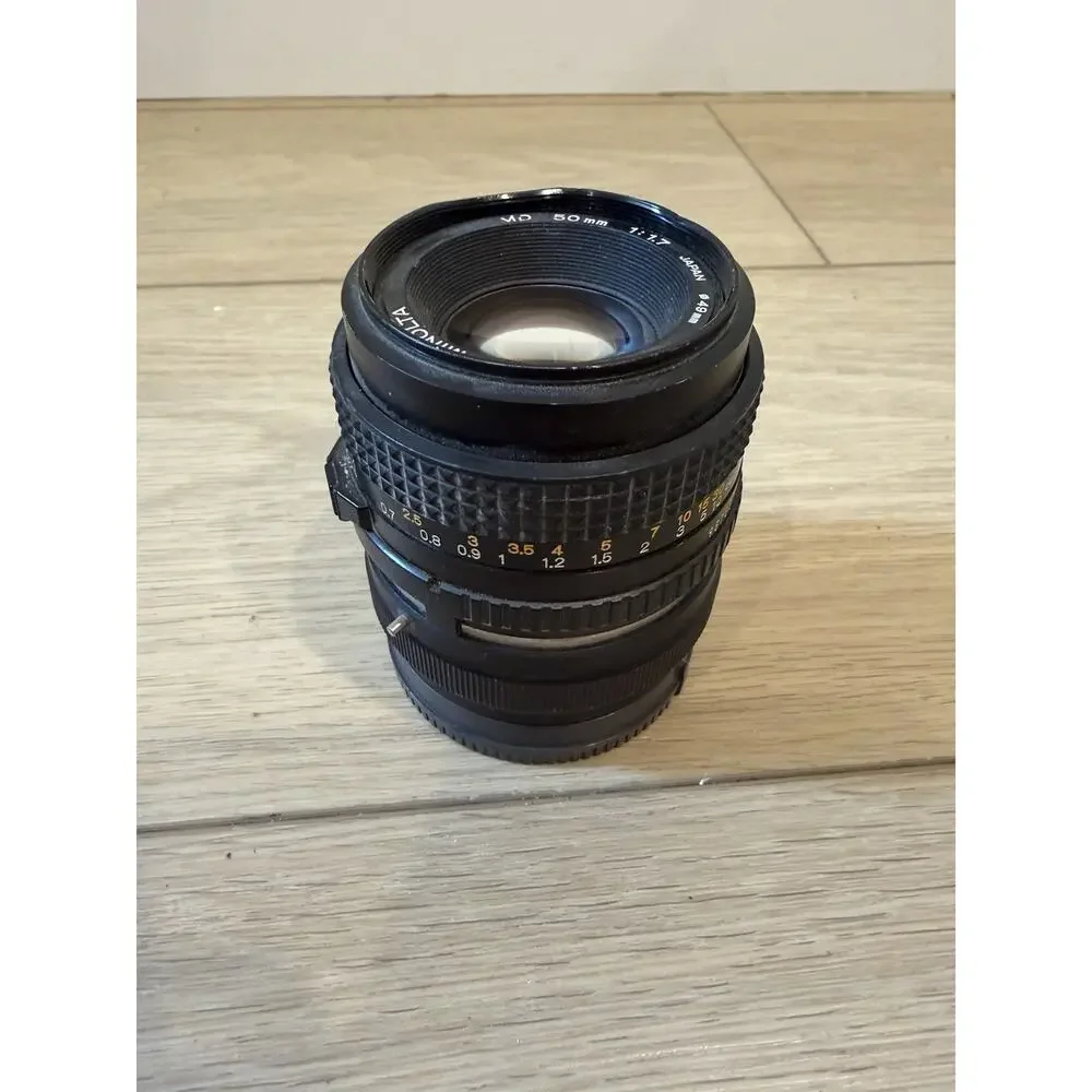 Minolta MD 50mm 1:1.7 Manual Focus Lens Japan